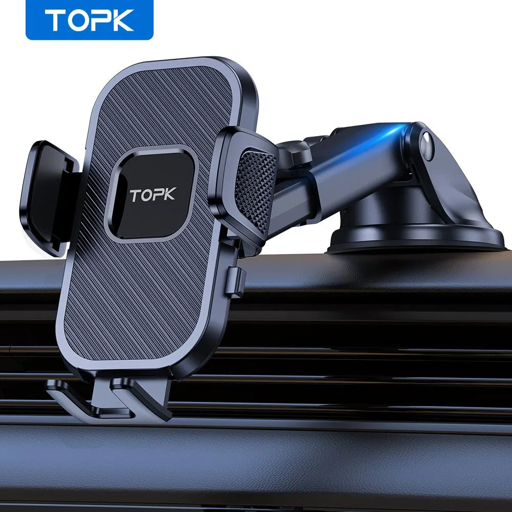 Car Phone Holder Gravity Stand Dashboard Mount