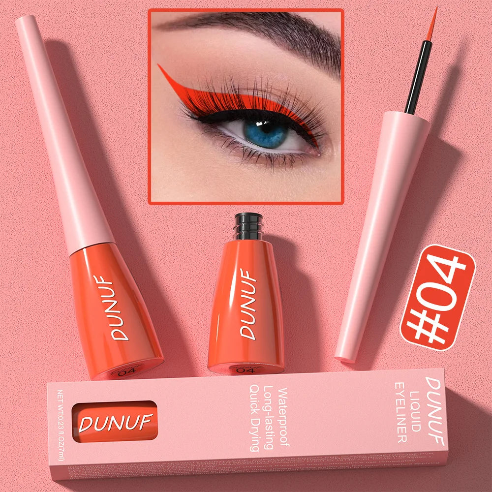 Colourful Liquid Eyeliner Waterproof Matte 7ML