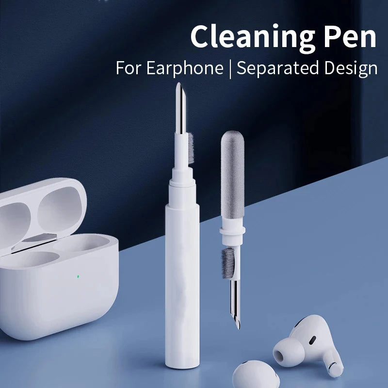 Bluetooth Earphones Cleaning Tool For Airpods Pro 3 2 1 Earbuds Case Cleaner Kit Cleaning Brush Pen for Xiaomi iPhone Earbuds
