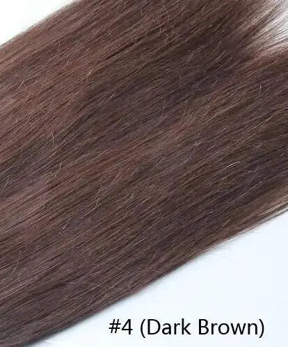 Kinky Straight Flat Tip Human Hair Extension Mongolian Remy Pre Bonded Keratin Fusion K Tip Hair Coarse Italian Yaki 100g 100Pcs