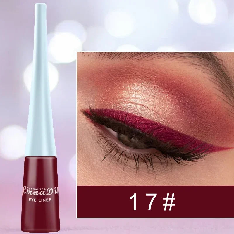 Liquid Blue Eyeliner Pencil Waterproof