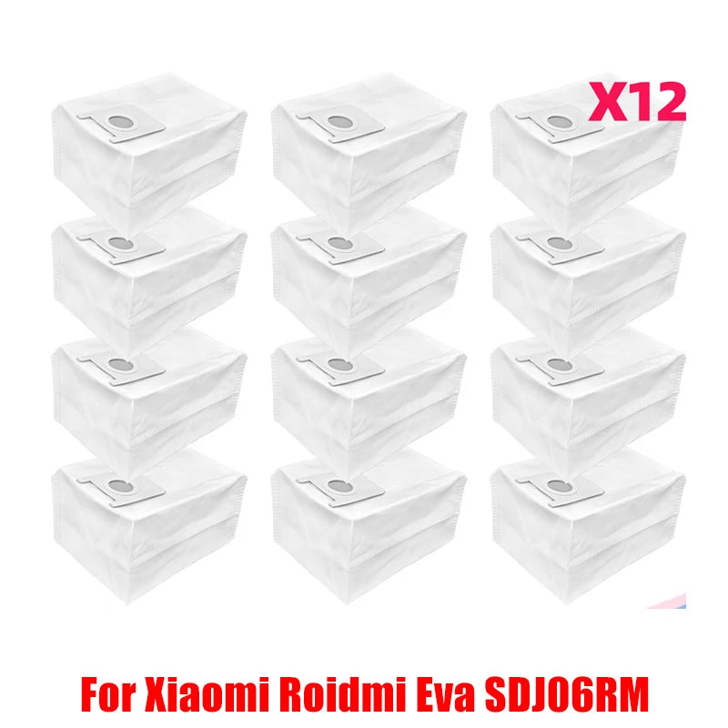 For XiaoMi RoidMi EVA Self-Cleaning Emptying Robot Vacuum SDJ06RM Spare Parts Hepa Filter Side Main Brush Mop Cloths Accessories