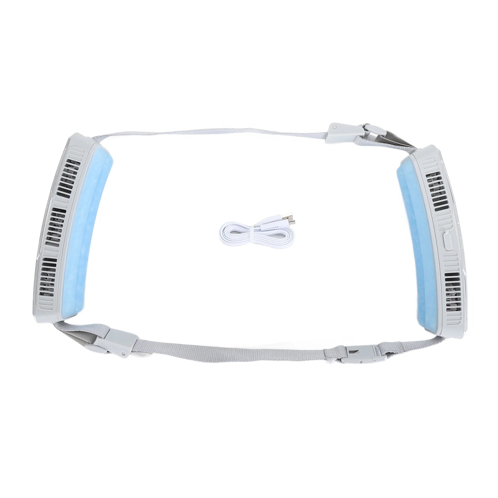 New ice belt fan Smart Portable Hanging Waist Fan Mini Usb Cooling Ice Outdoor Sport Fan Portable Small Fan Summer Cooler