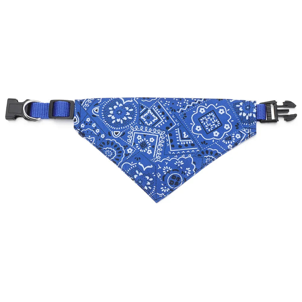 Adjustable Pet Puppy Cat Scarf For Cat Small Medium Large Dogs Bandana Collar Birthday Party Dress Up Pet Accessories
