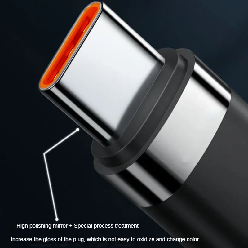 PD 120W Super Charging For Samsung S24 S23 USB C TO USB Type C Cable For iPhone 15 Plus Pro Max Xiaomi 11 4.0 Quick Fast Charger