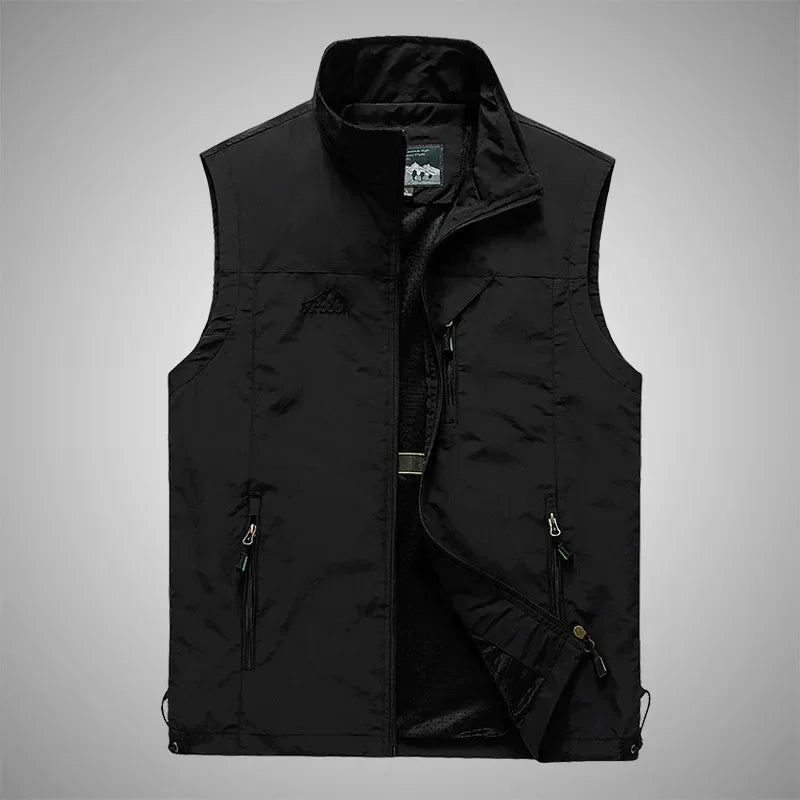 Men Outdoor Leisure Sleeveless Fishing Vest