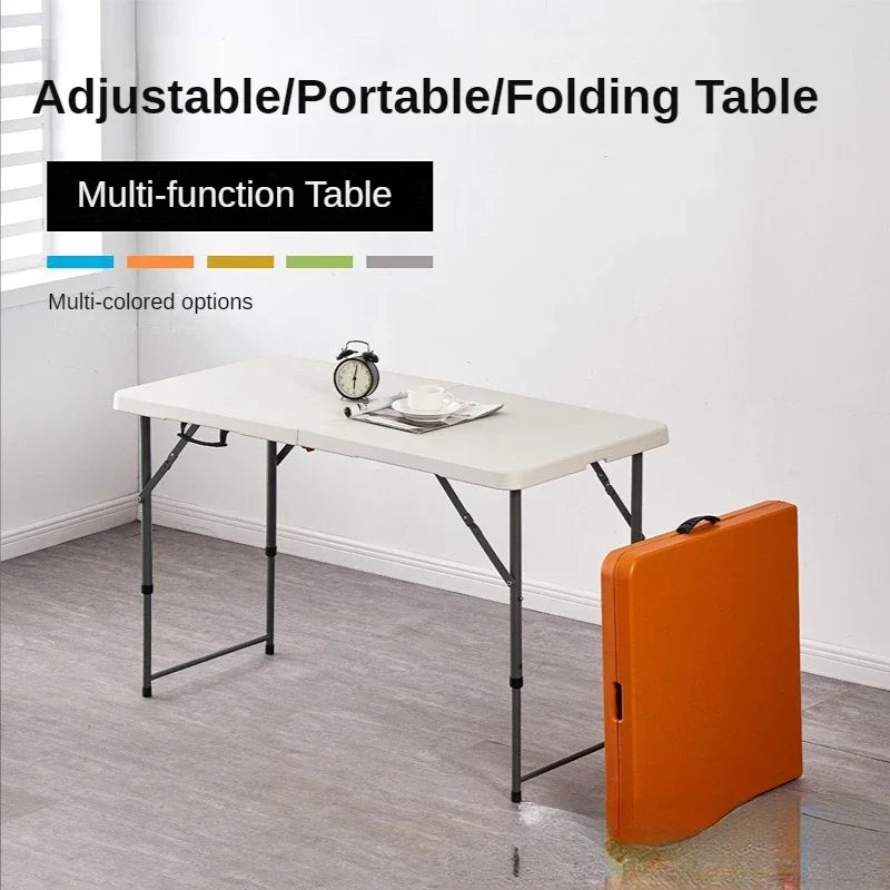 Outdoor Camping Folding Table Portable Office Stall Long Table Outdoor Folding Conference Foldable Camping