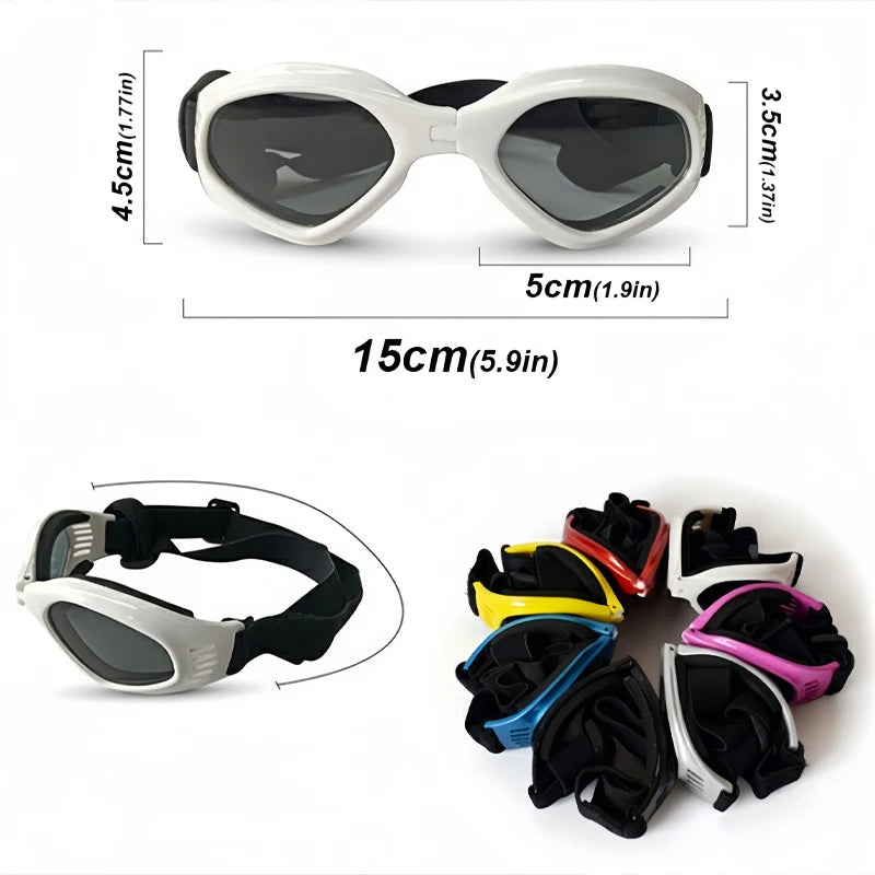 Foldable Pet Glasses Dog Goggles Fashion Sunglasses Summer Windproof Sunscreen Dogs Puppy Accessories Pet Supplies