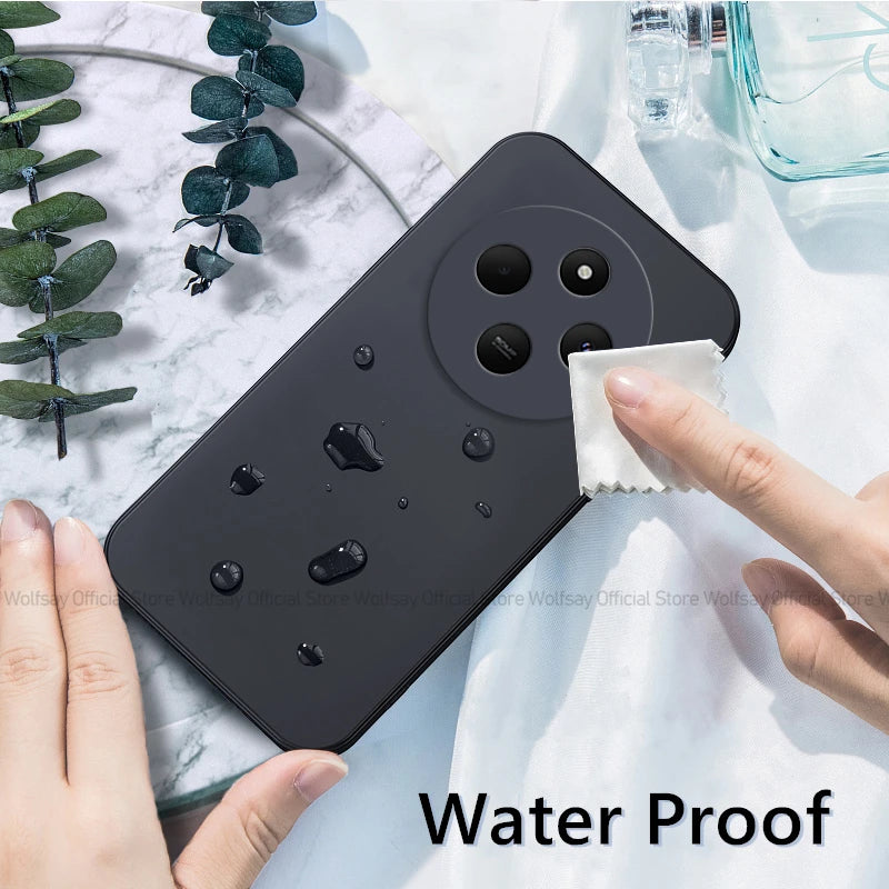For Xiaomi Redmi 14C Case Xiaomi Redmi 14C 4G Cover Funda Luxury TPU Shockproof Liquid Silicone Phone Cover For Xiaomi Redmi 14C