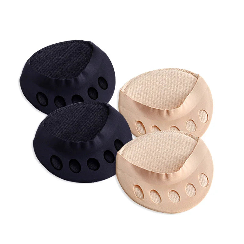 3 Pairs Open Toe Socks Women Set Sponge Pads for High Heel Shoes Soft Socks Forefoot Insole Five Fingers Socks Liner