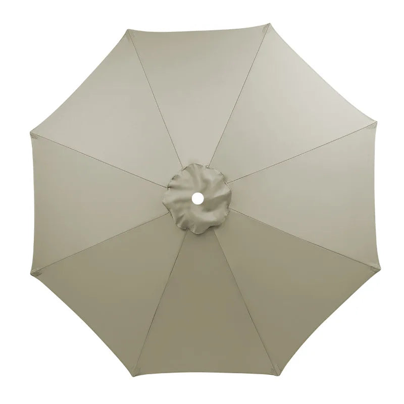 2/2.7/3m Garden Umbrella Cover Waterproof Beach Canopy Outdoor Garden UV Protection Parasol Sunshade Umbrella Replacement Cover