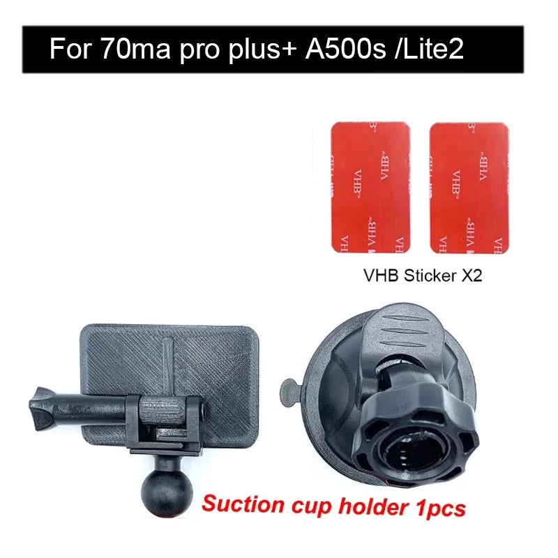 For 70mai pro plus+A500s suction cup holder for 70mai A800S A810 Lite d08 d02 DVR Holder for 70mai A200 A500s Mount