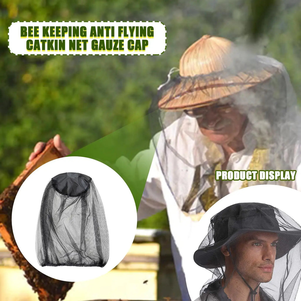 Midge Bug Camping Protector Hat Face Mesh Mosquito Head Insect HOT Travel Mosquito Net Drop Shipping