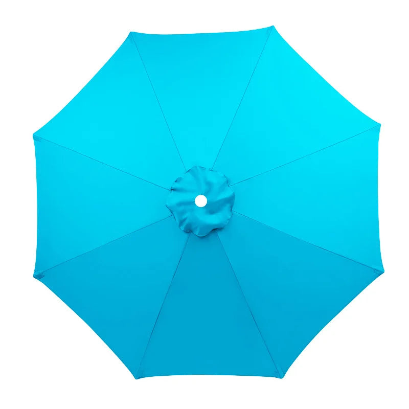 2/2.7/3m Garden Umbrella Cover Waterproof Beach Canopy Outdoor Garden UV Protection Parasol Sunshade Umbrella Replacement Cover