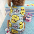 Cute Dog Clothes Soft Puppy Pajamas Outfits Pet Clothing for Small Dogs tshirts Spring Summer Yorkies Chihuahua Clothes 12c30