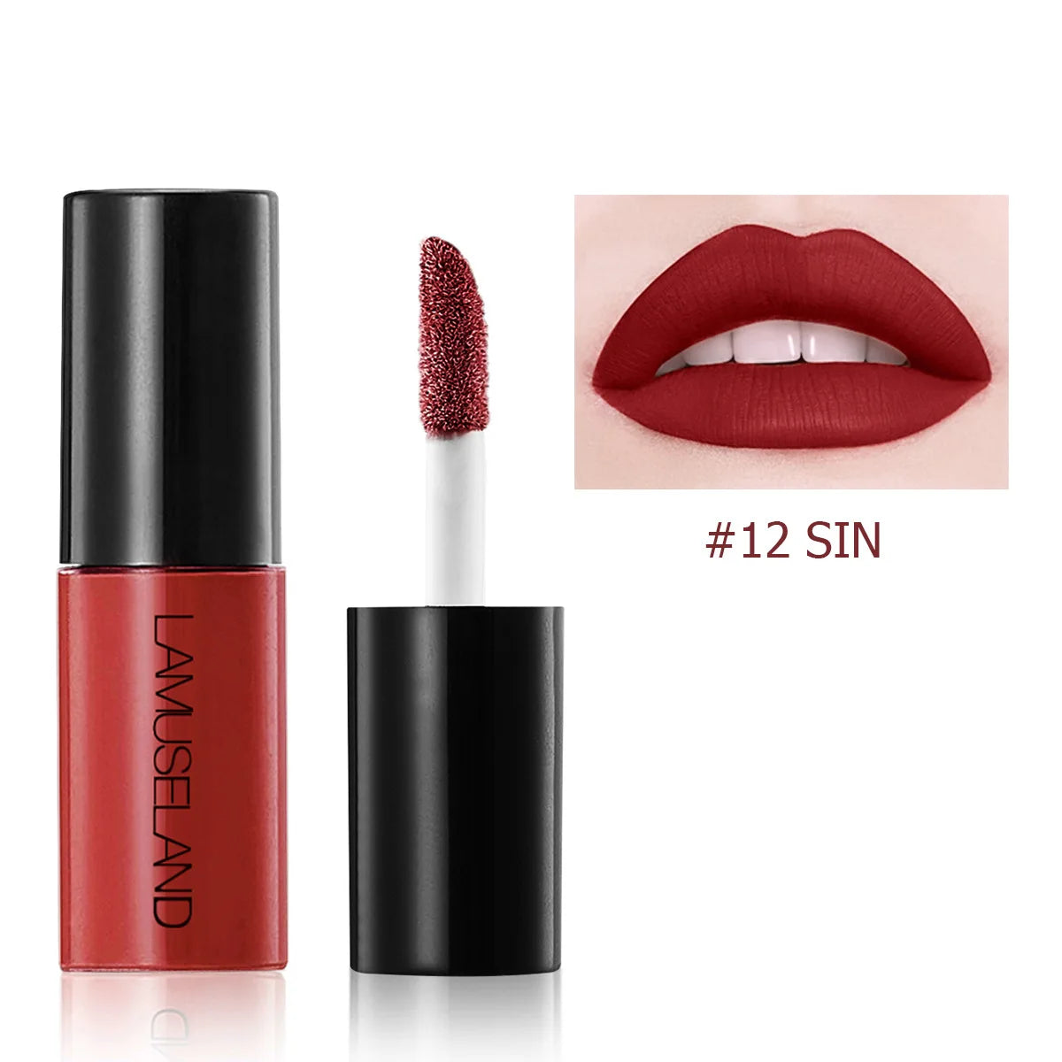 Mini Liquid Lip Gloss 12 Colors Matte 24H