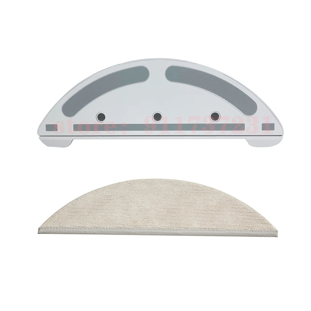 Original Mop Cloth Bracket For Xiaomi Lydsto R1 Robotic Vacuum Cleaner Water Tank Tray With Original Mop Rags Parts Accessories