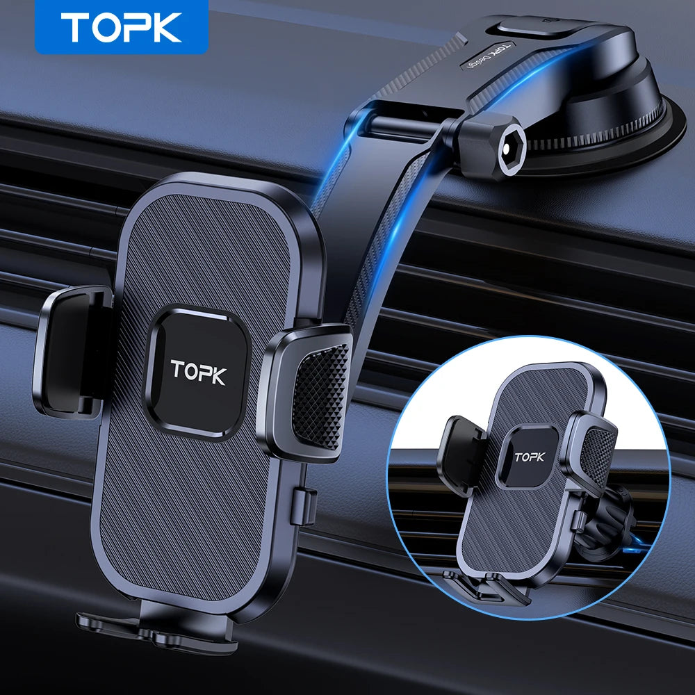Car Phone Holder Gravity Stand Dashboard Mount