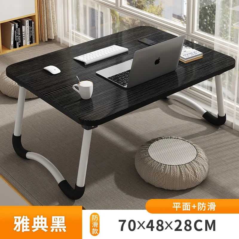 Bed Desk Lazy Portable Computer Desk Home Folding Table Bedroom Bay Window Sitting Small Table Student Dormitory Study Table