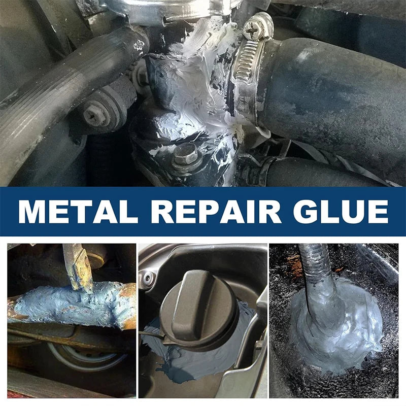 High-Strength Metal Repair Epoxy Adhesive Heat & Cold Resistant Welding Glue Leak Repair Tool Metal Repair Paste 15g/50ml/100ml