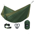 300x200cm Portable Camping Tourist Parachute Cloth Hammocks  Outdoor Garden Travel Sleeping Hanging Hammock Swing Nature Hike