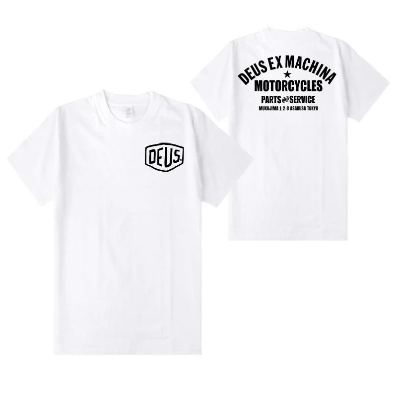 Harajuku DEUS EX MACHINA T-Shirt Oversized 2024
