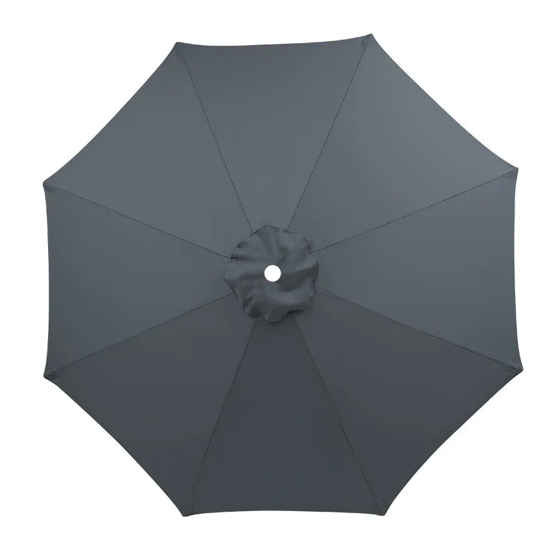2/2.7/3m Garden Umbrella Cover Waterproof Beach Canopy Outdoor Garden UV Protection Parasol Sunshade Umbrella Replacement Cover