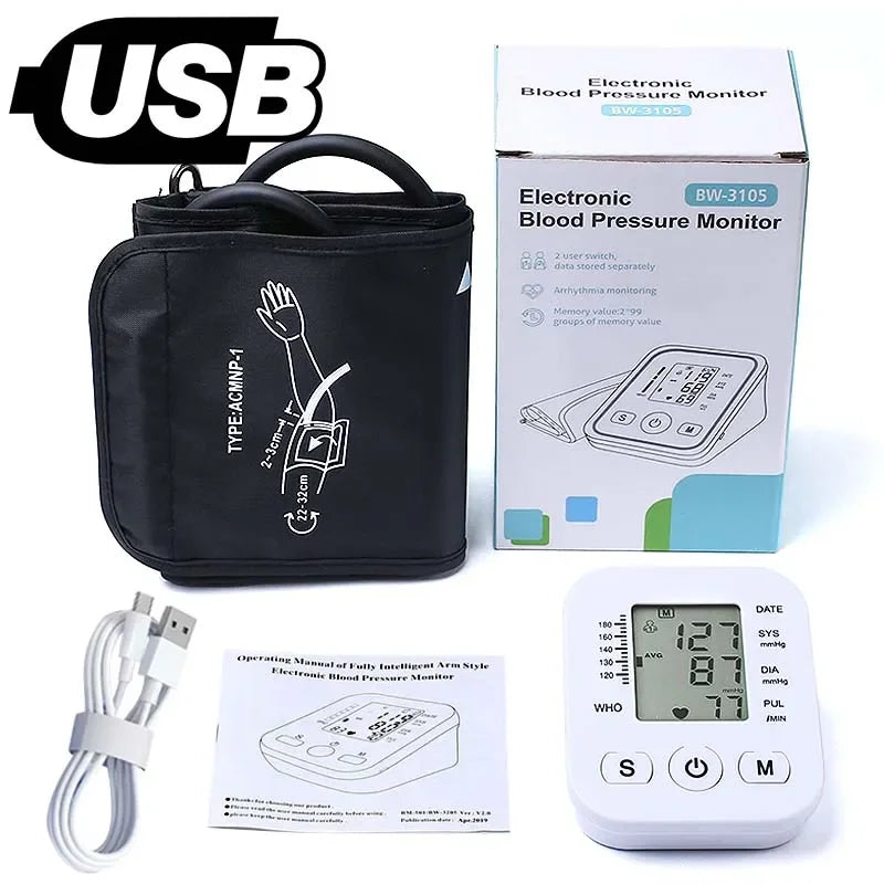 Digital Blood Pressure Monitor - Automatic