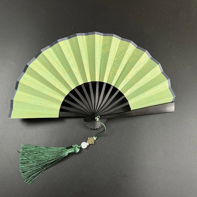 4-6 Inch Mini Folding Fan Portable DIY Painting Children'S Fan Ancient Style Held Dance Fans Party Wedding Summer Fan Accessorie