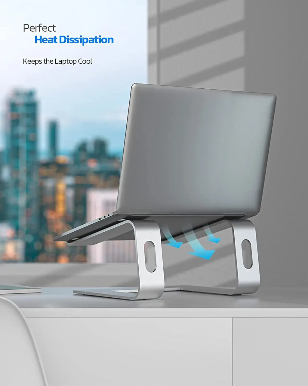 Ergonomic Aluminum Laptop Stand