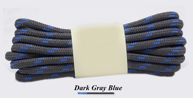 1Pair Round Shoelaces Durable Polyester Shoelace Outdoor Boots Sneakers Laces for Shoes 100/120/140/160cm Shoe Accessories