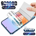 3Pcs Hydrogel Film For Samsung A55 5G A56 A16 A35 A15 A25 Screen Protector For Samsung A54 A34 A53 A17 A52S Full Cover Soft Film