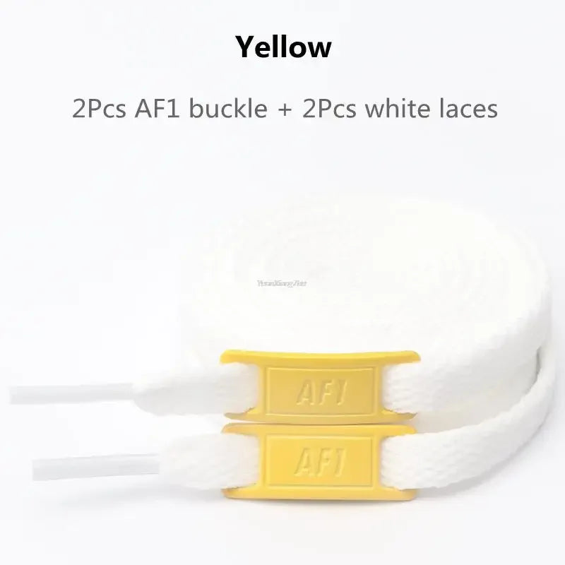 AF1 Shoelaces White Flats Air Force One Accessories