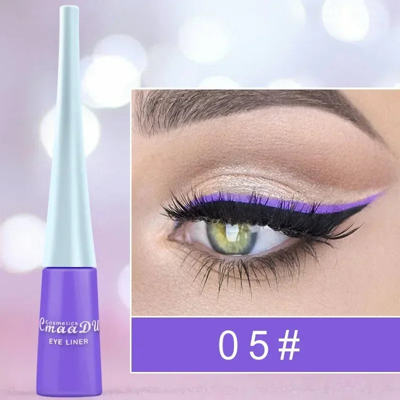 Liquid Blue Eyeliner Pencil Waterproof
