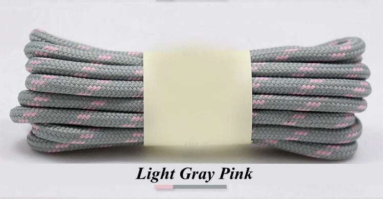 1Pair Round Shoelaces Durable Polyester Shoelace Outdoor Boots Sneakers Laces for Shoes 100/120/140/160cm Shoe Accessories