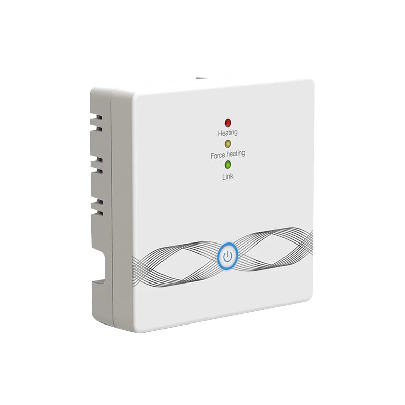 Gas Boiler Wireless Thermostat RF433 Room Temperature Controller Programmable Floor Heating Thermoregulator Battery USB Powered
