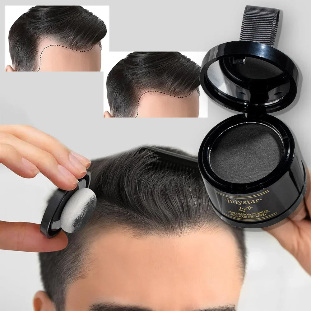 4 Color Hair Line Powder Black Root Up Natural Instant Waterproof Hairline Shadow Concealer Coverage Paint Repair Fill in Hair