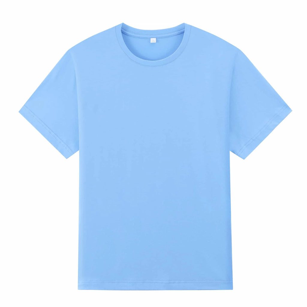 Cotton T-shirt Custom Logo Printing Work Clothes