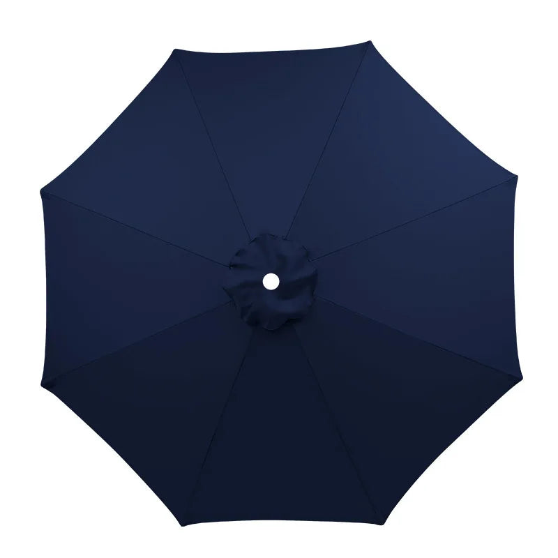 2/2.7/3m Garden Umbrella Cover Waterproof Beach Canopy Outdoor Garden UV Protection Parasol Sunshade Umbrella Replacement Cover