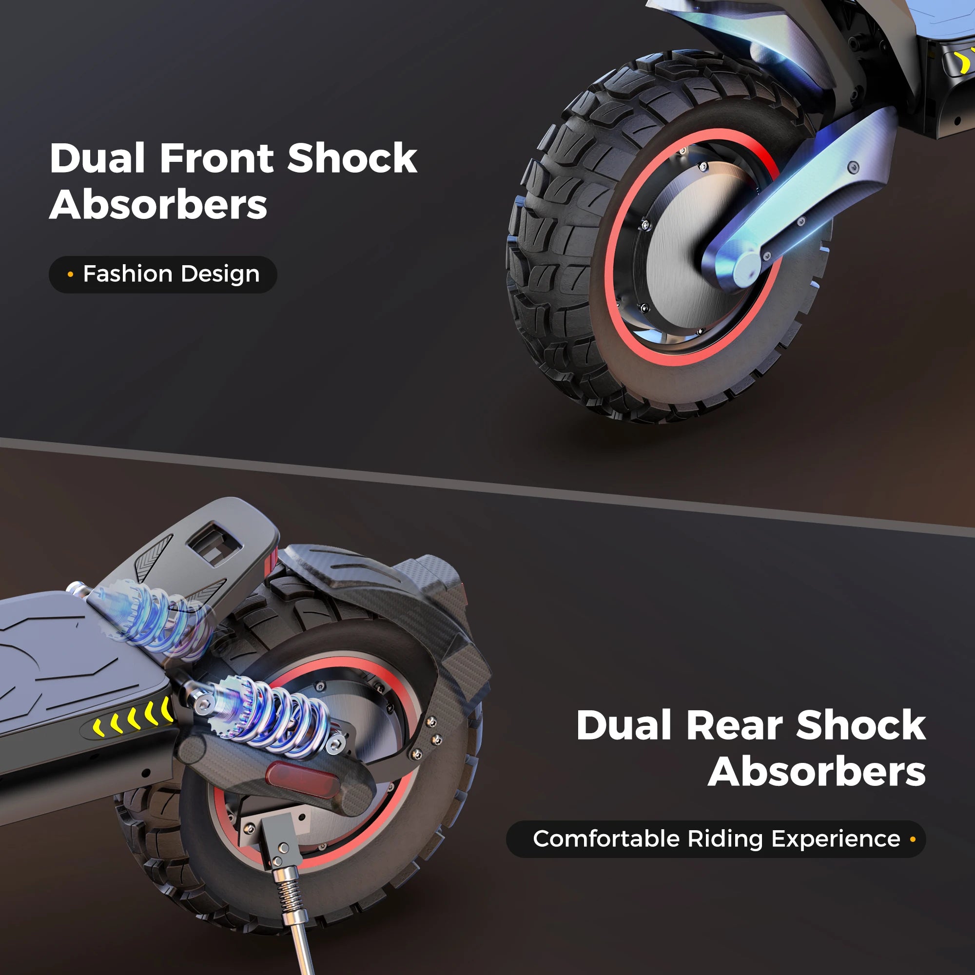 iScooter iX7 Pro Foldable Electric Kick Scooter High Speed 60 km/h 2000W 48V 17.5Ah Battery for Sports & Entertainment