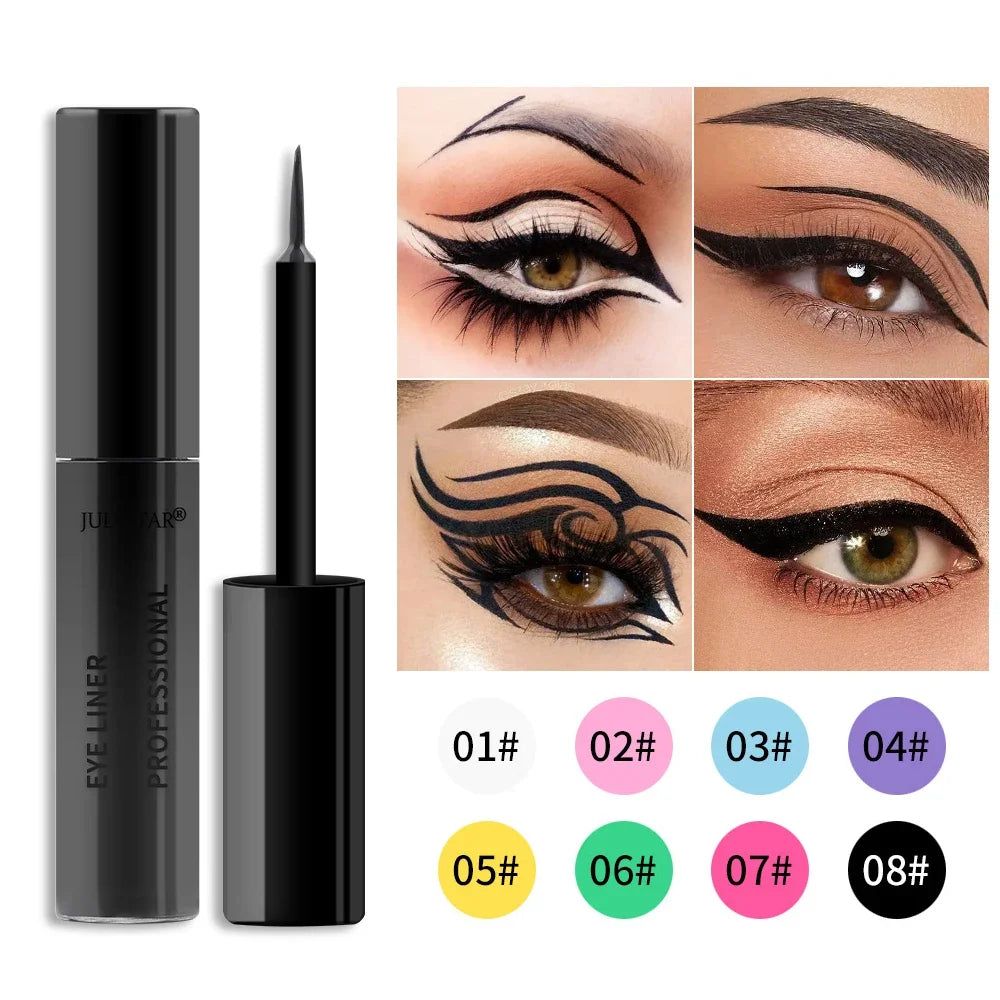 8 Color Liquid Eyeliner Pencil Waterproof