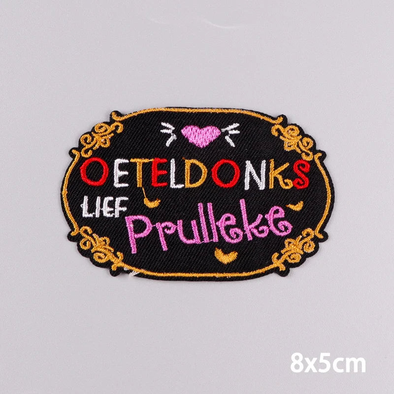 Netherland Oeteldonk Carnival Iron On Patches