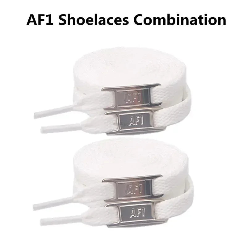 AF1 Shoelaces White Flats Air Force One Accessories