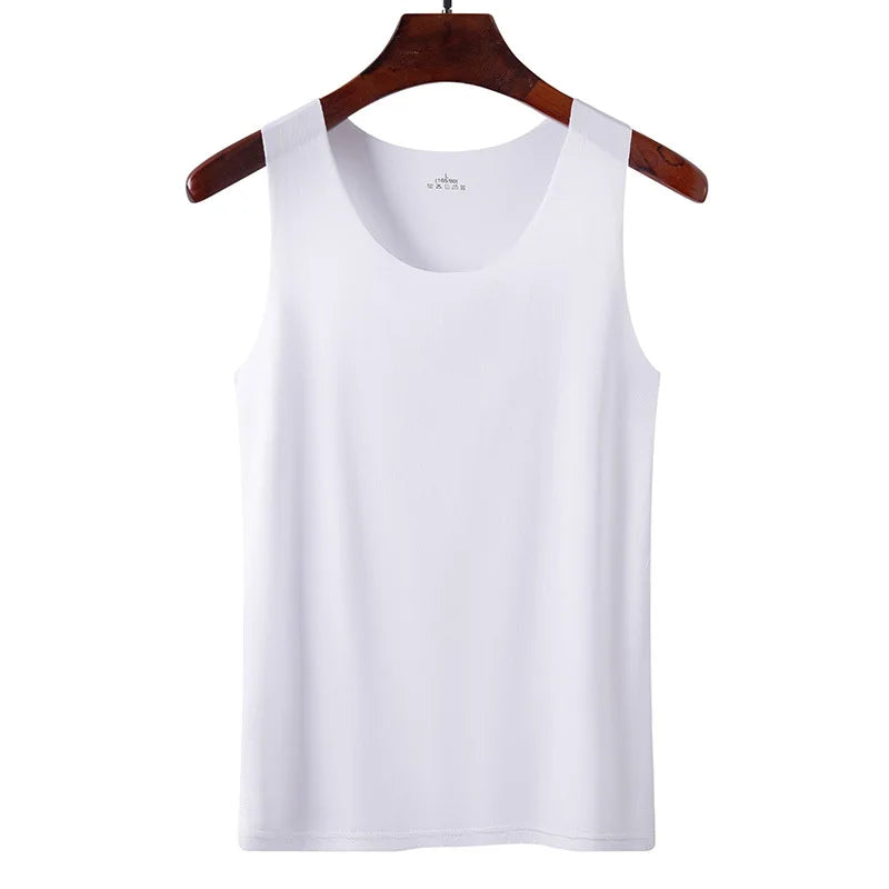 Women Tank Y2k Ice Silk Seamless Vest