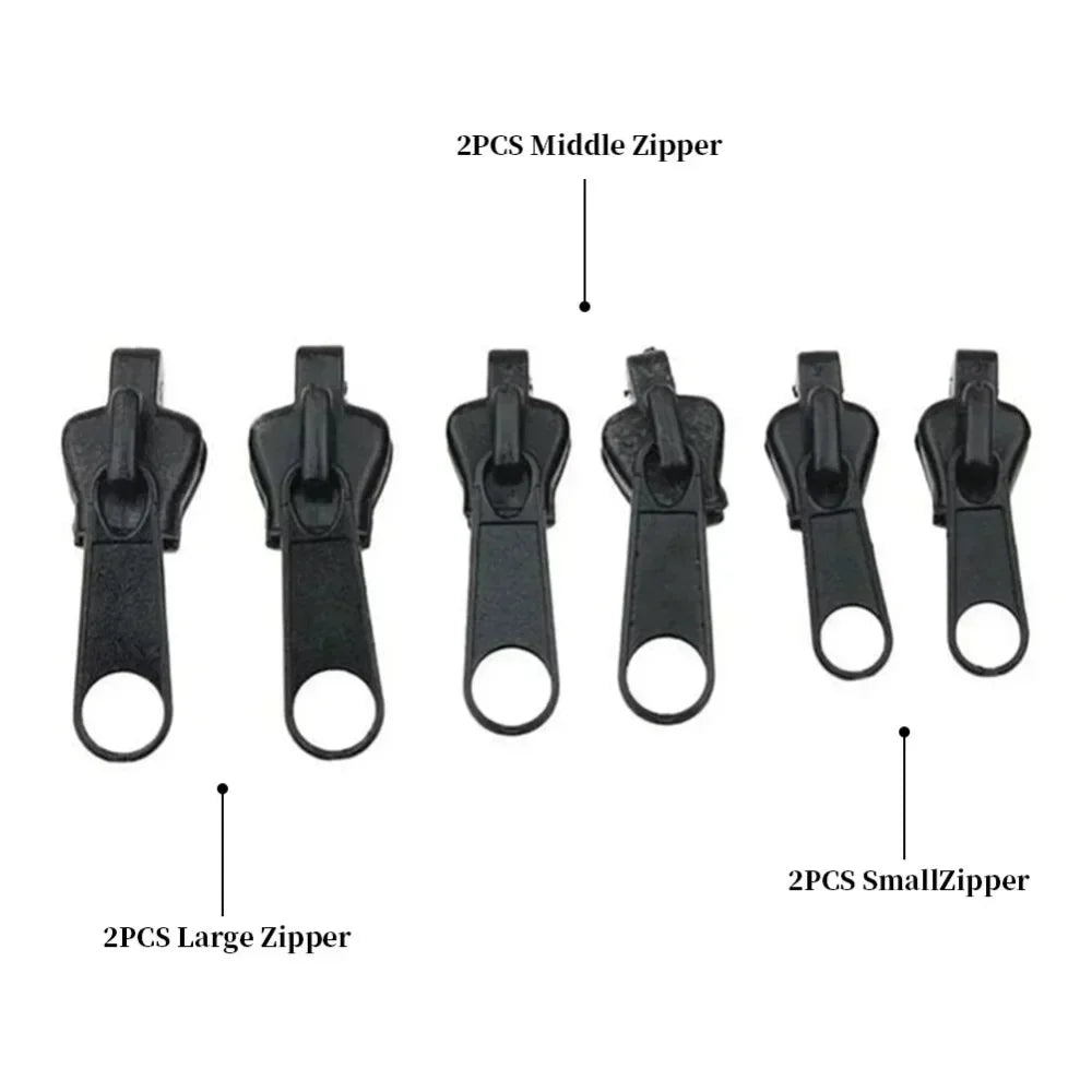 Universal Instant Zipper Repair Kit 3 Sizes