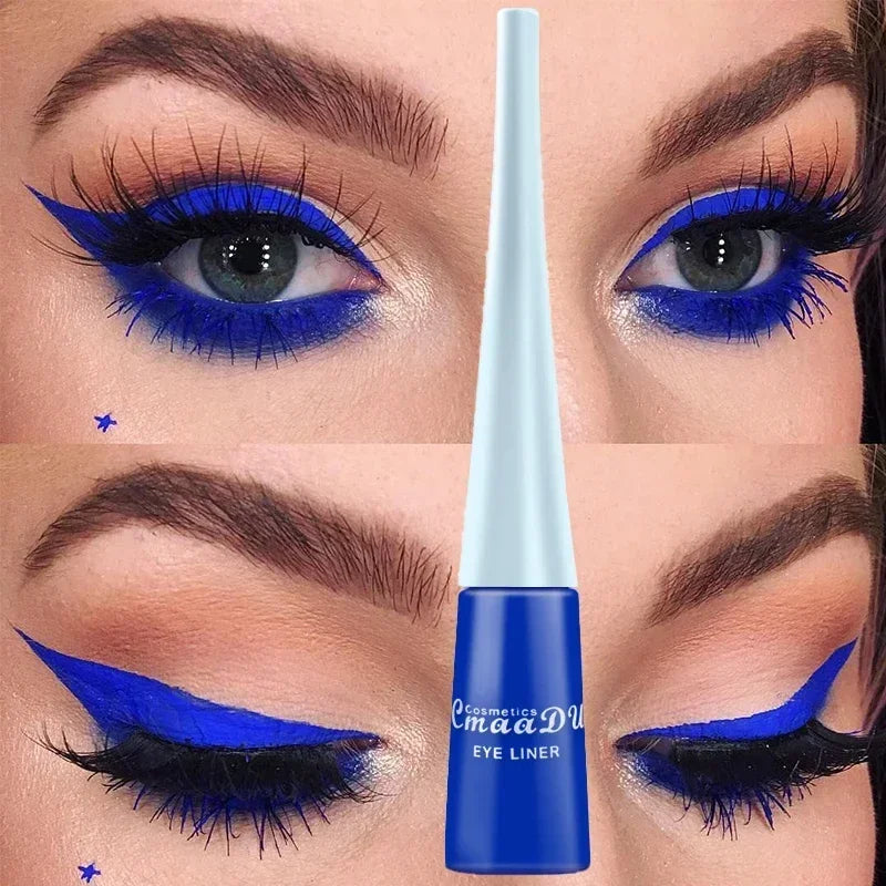 Liquid Blue Eyeliner Pencil Waterproof