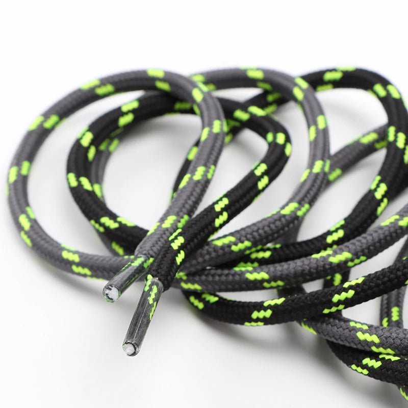 1Pair Round Shoelaces Durable Polyester Shoelace Outdoor Boots Sneakers Laces for Shoes 100/120/140/160cm Shoe Accessories