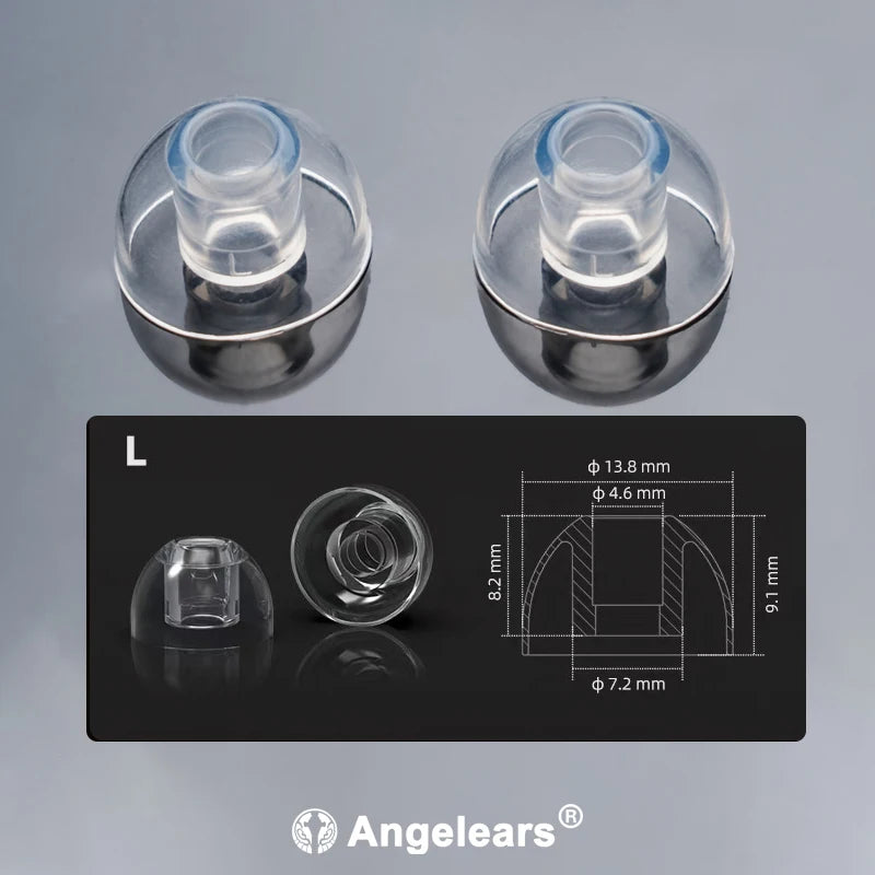 Angelears  AE100 1pairs Liquid Silicone Soft Earplugs Suitable for Bravery24 TanchJim 4U, Davinci