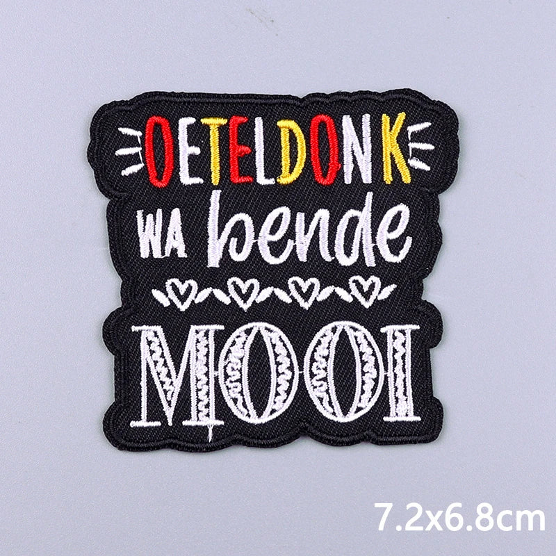 Netherland Oeteldonk Carnival Iron On Patches