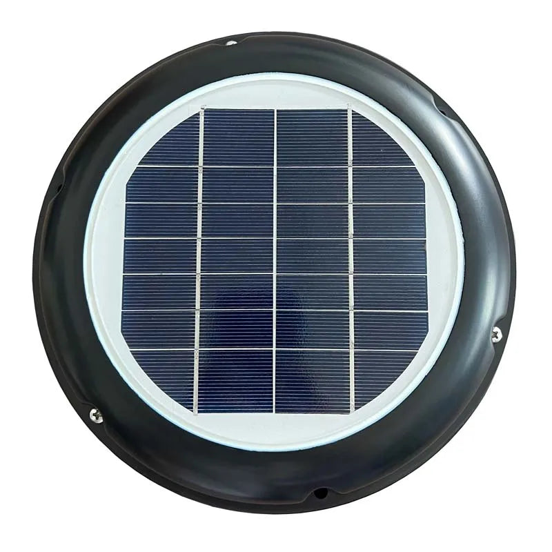 2.5W Solar Vent Fan Ventilator for Bathroom Shed Home Conservations Caravans Boat Greenhouse